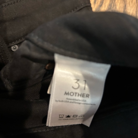 Mother size 31 black denim - Picture 6 of 6